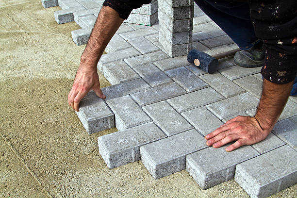 Residential Paver Driveway in Midway, GA